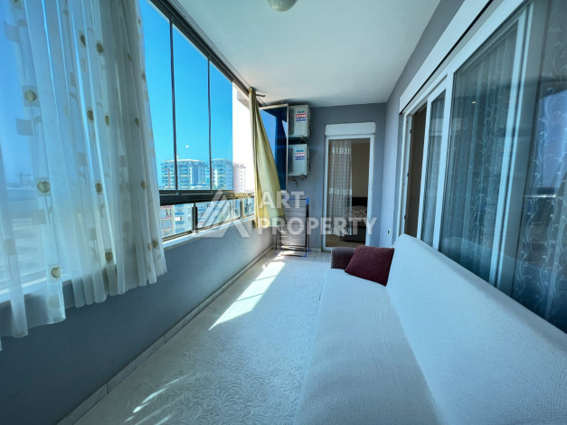 Просторные апартаменты с видом на море в районе Махмутлар планировки 1+1, 60м2 - Ракурс 6