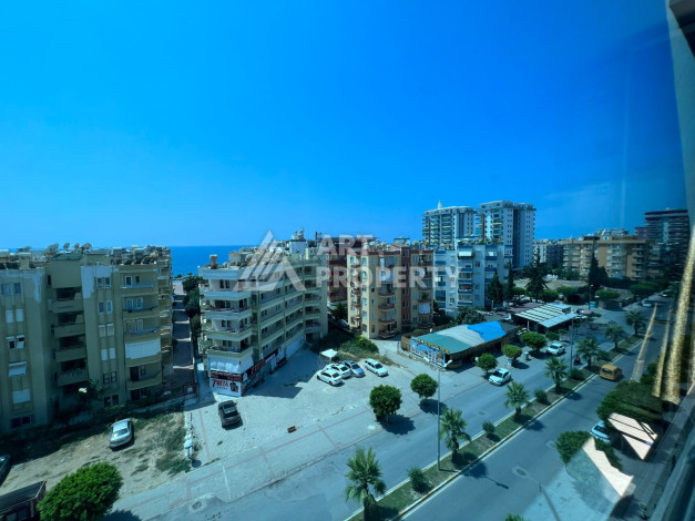 Просторные апартаменты с видом на море в районе Махмутлар планировки 1+1, 60м2 - Ракурс 12