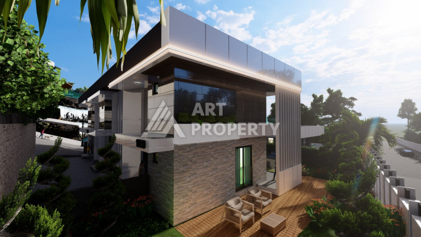 Проект апартаментов и вилл в Каргыджаке! - Ракурс 6