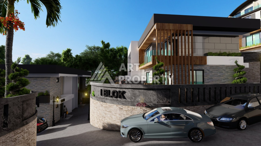 Проект апартаментов и вилл в Каргыджаке! - Ракурс 7