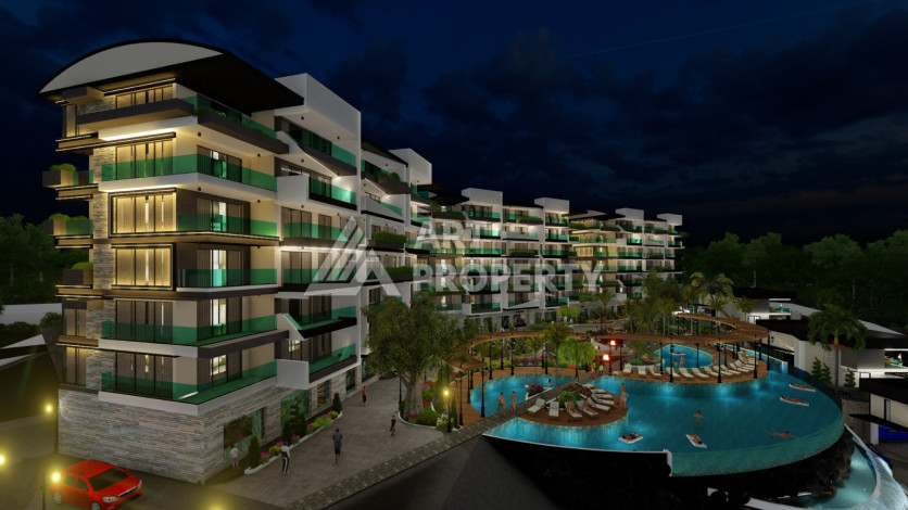 Проект апартаментов и вилл в Каргыджаке! - Ракурс 12