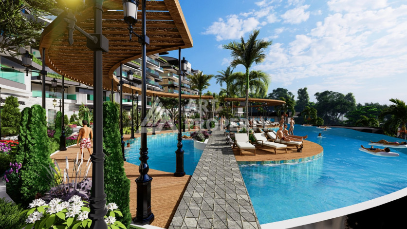 Проект апартаментов и вилл в Каргыджаке! - Ракурс 18