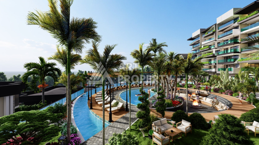 Проект апартаментов и вилл в Каргыджаке! - Ракурс 20