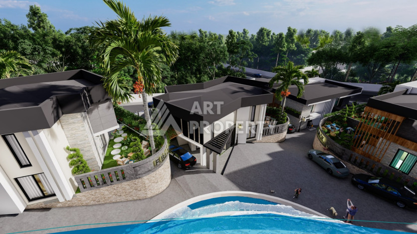 Проект апартаментов и вилл в Каргыджаке! - Ракурс 24