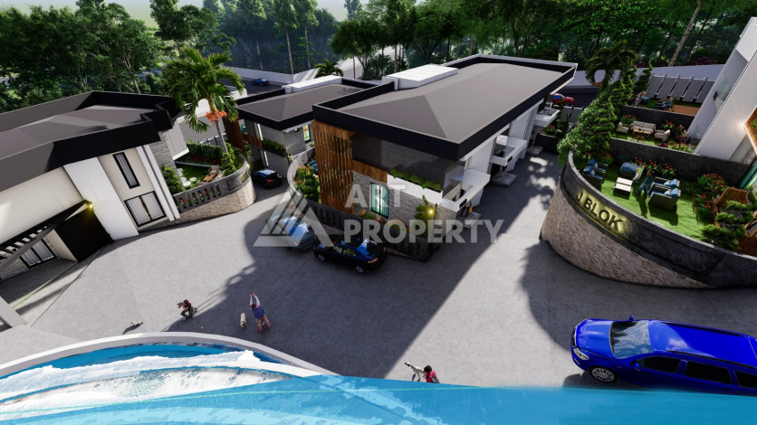 Проект апартаментов и вилл в Каргыджаке! - Ракурс 26