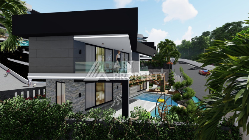 Проект апартаментов и вилл в Каргыджаке! - Ракурс 33