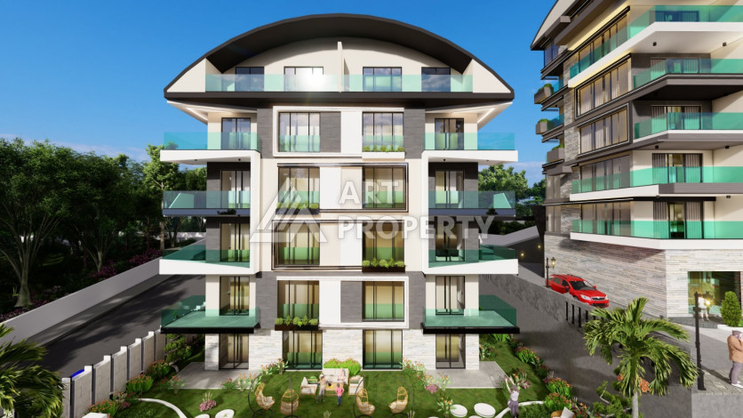 Проект апартаментов и вилл в Каргыджаке! - Ракурс 35