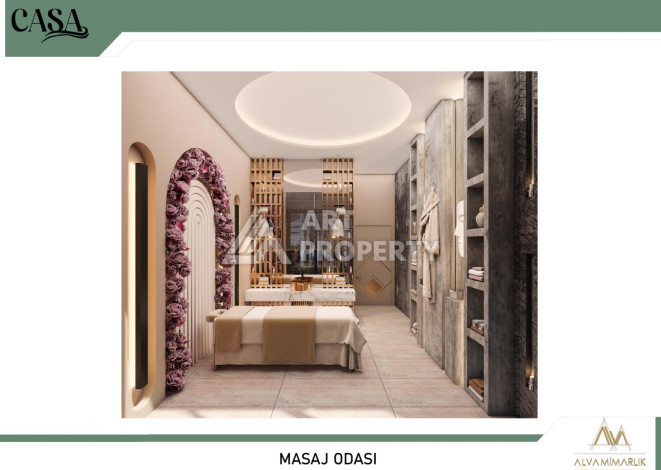 Проект апартаментов и вилл в Каргыджаке! - Ракурс 37