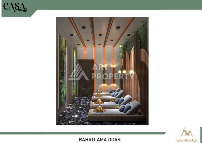 Проект апартаментов и вилл в Каргыджаке! - Ракурс 40