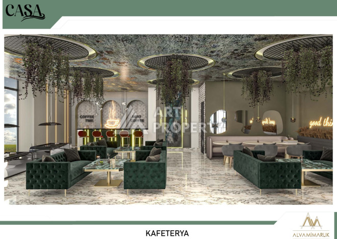 Проект апартаментов и вилл в Каргыджаке! - Ракурс 45