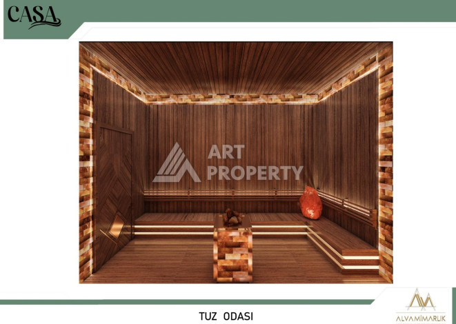 Проект апартаментов и вилл в Каргыджаке! - Ракурс 50