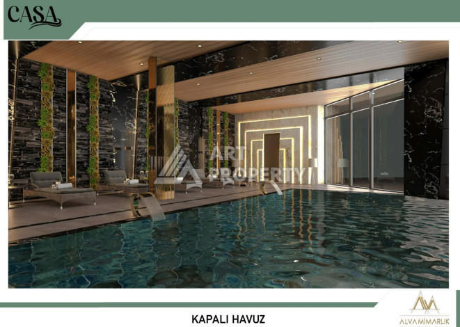 Проект апартаментов и вилл в Каргыджаке! - Ракурс 53