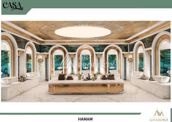 Проект апартаментов и вилл в Каргыджаке! - Ракурс 55