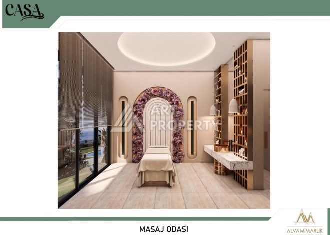 Проект апартаментов и вилл в Каргыджаке! - Ракурс 56