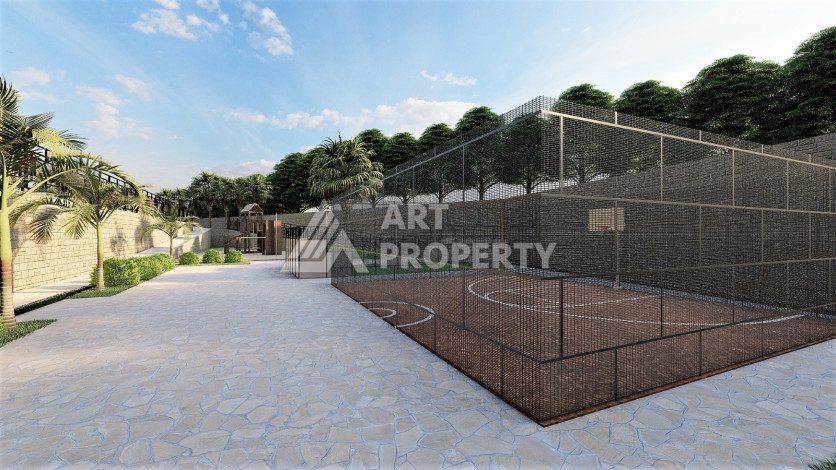 Проект на этапе строительства в живописном районе Авсаллар - Ракурс 13