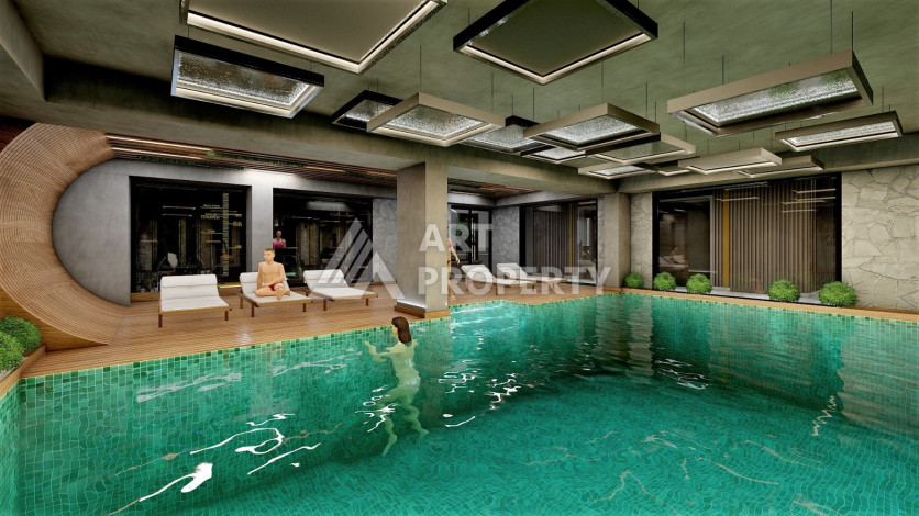 Проект на этапе строительства в живописном районе Авсаллар - Ракурс 12