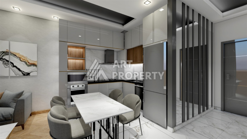 Проект на этапе строительства в живописном районе Авсаллар - Ракурс 21