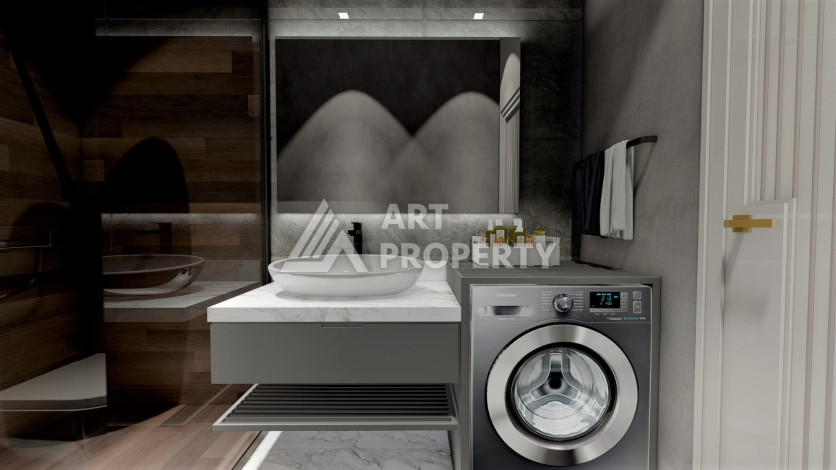 Проект на этапе строительства в живописном районе Авсаллар - Ракурс 24