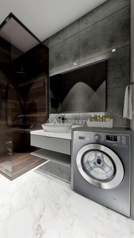 Проект на этапе строительства в живописном районе Авсаллар - Ракурс 25