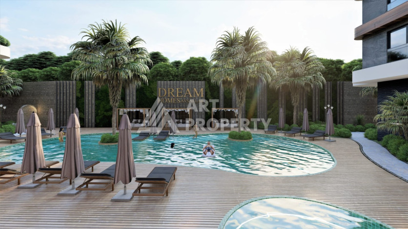 Проект на этапе строительства в живописном районе Авсаллар - Ракурс 7