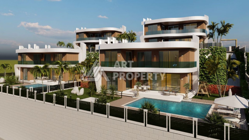 Роскошный проект вилл в районе Оба с возможностью оформления гражданства, 200 м2 - Ракурс 8