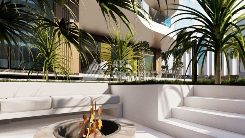 Роскошный проект вилл в районе Оба с возможностью оформления гражданства, 200 м2 - Ракурс 9