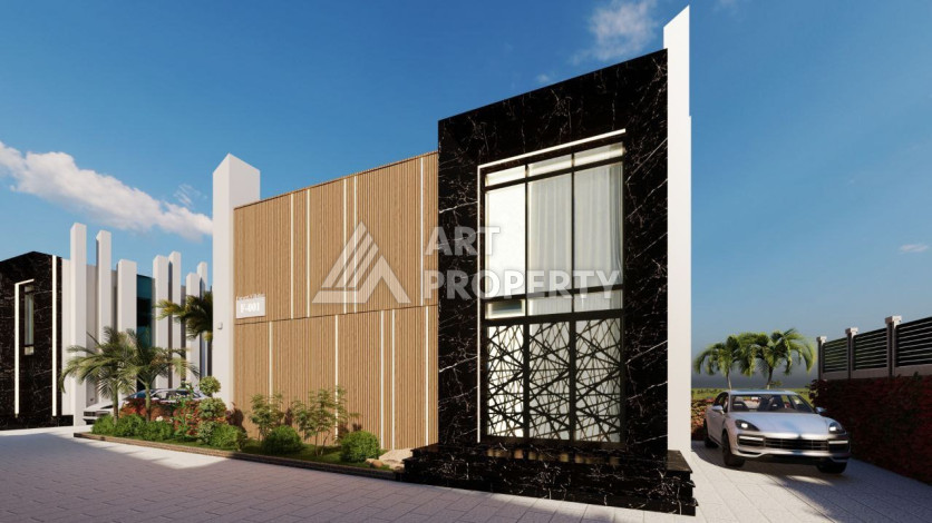 Роскошный проект вилл в районе Оба с возможностью оформления гражданства, 200 м2 - Ракурс 14