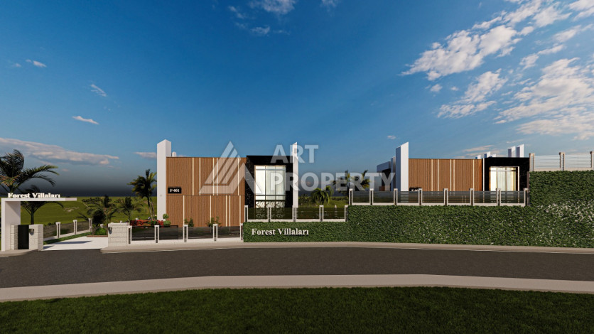 Роскошный проект вилл в районе Оба с возможностью оформления гражданства, 200 м2 - Ракурс 20