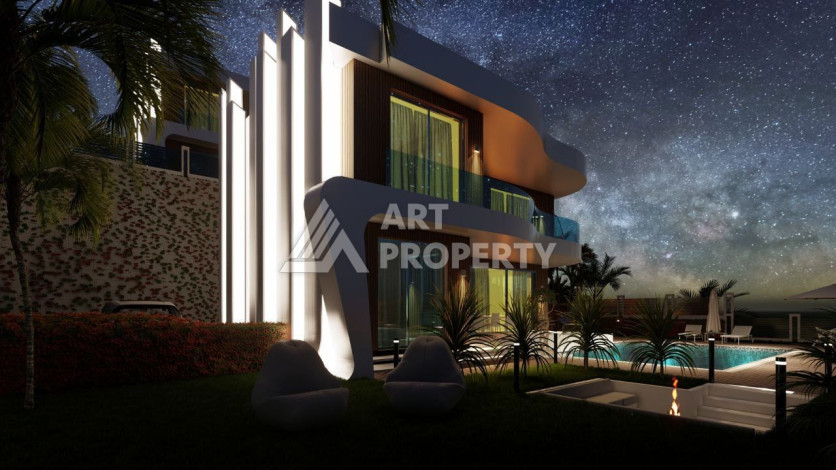 Роскошный проект вилл в районе Оба с возможностью оформления гражданства, 200 м2 - Ракурс 22