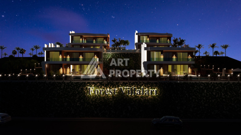 Роскошный проект вилл в районе Оба с возможностью оформления гражданства, 200 м2 - Ракурс 26