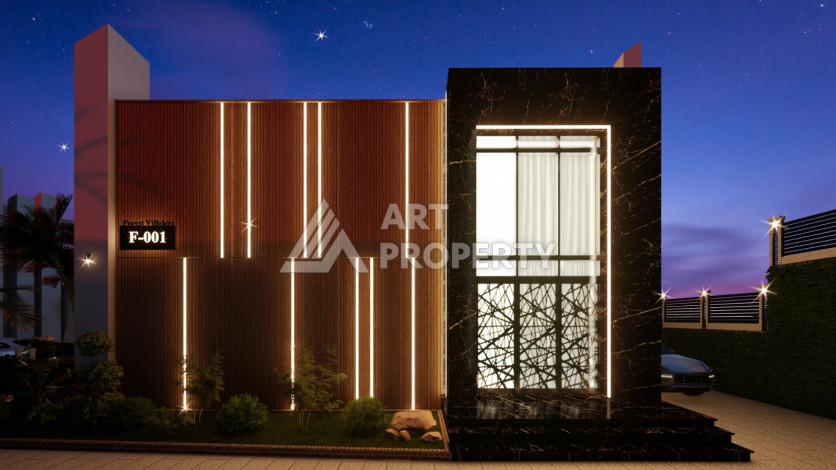 Роскошный проект вилл в районе Оба с возможностью оформления гражданства, 200 м2 - Ракурс 28