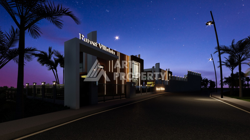 Роскошный проект вилл в районе Оба с возможностью оформления гражданства, 200 м2 - Ракурс 30