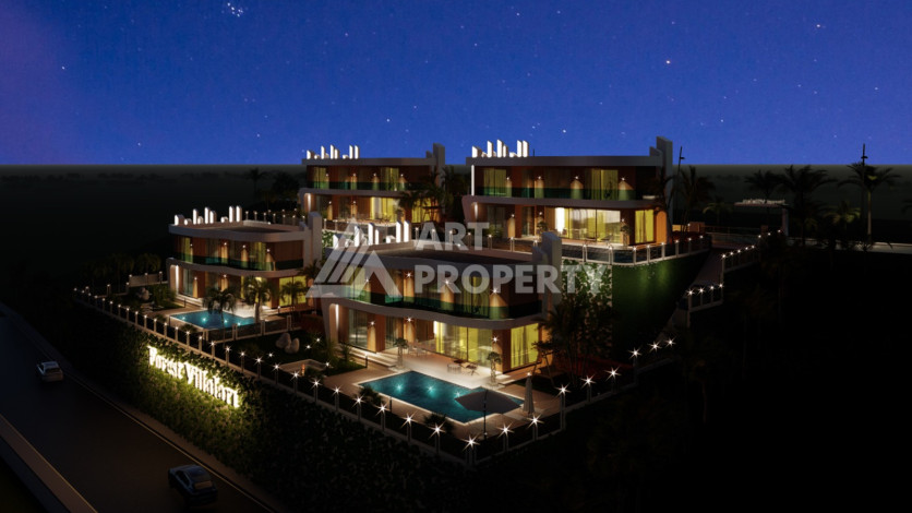 Роскошный проект вилл в районе Оба с возможностью оформления гражданства, 200 м2 - Ракурс 31