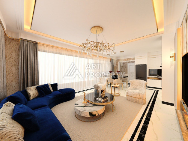 Роскошный проект вилл в районе Оба с возможностью оформления гражданства, 200 м2 - Ракурс 49