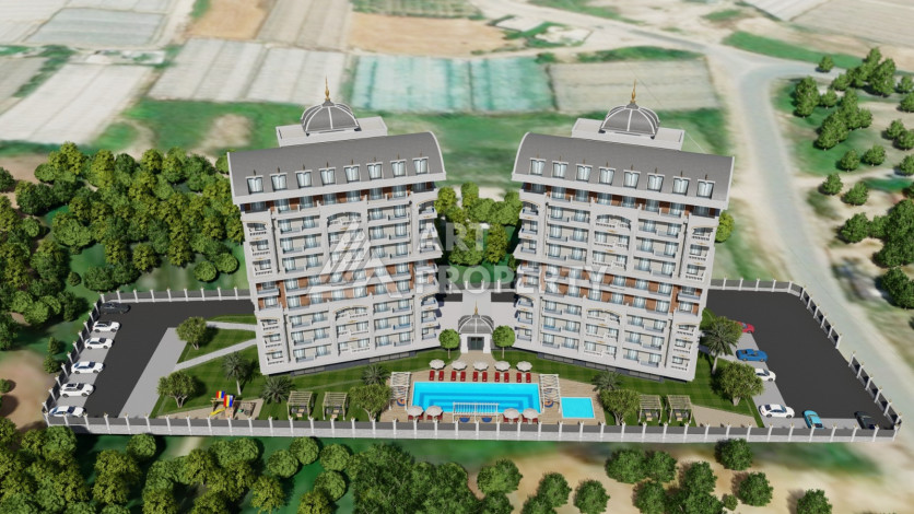 Старт нового проекта в районе Тюрклер, выгодные инвестиции! - Ракурс 13