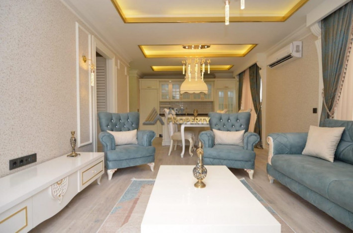 Квартира 1+1 с мебелью в самом лучшем комплексе Алании, 65 м2 - Ракурс 33