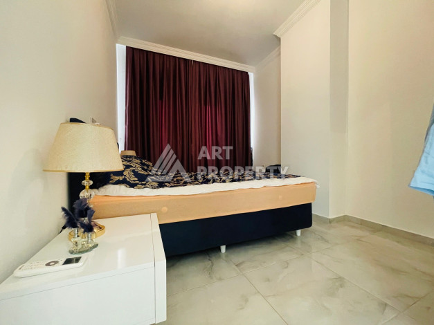 Меблированные апартаменты в престижном районе Оба планировки 1+1, 65м2 - Ракурс 7