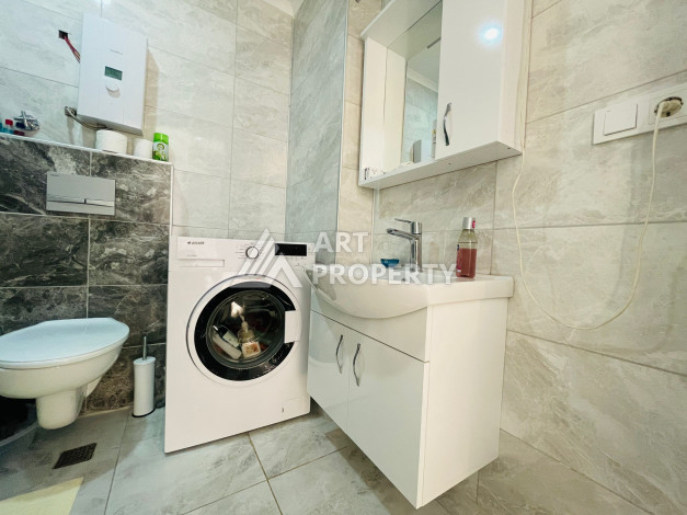 Меблированные апартаменты в престижном районе Оба планировки 1+1, 65м2 - Ракурс 8