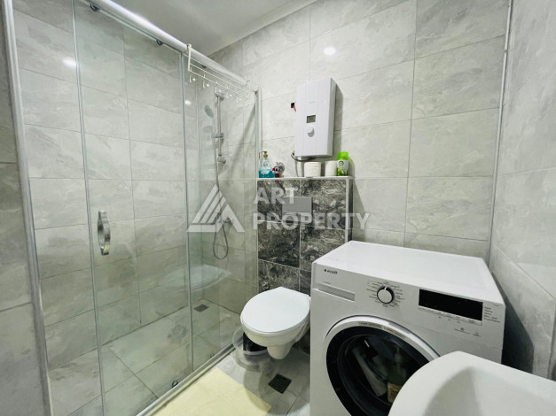 Меблированные апартаменты в престижном районе Оба планировки 1+1, 65м2 - Ракурс 9