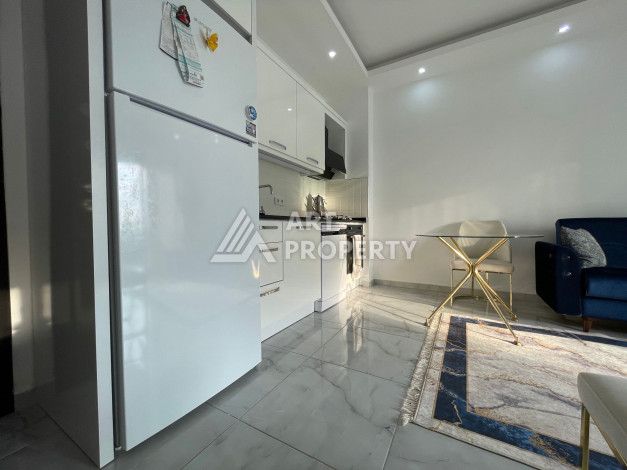 Меблированные апартаменты в престижном районе Оба планировки 1+1, 65м2 - Ракурс 13