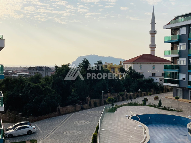 Меблированные апартаменты в престижном районе Оба планировки 1+1, 65м2 - Ракурс 16