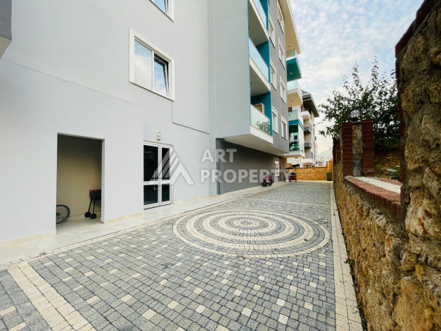 Меблированные апартаменты в престижном районе Оба планировки 1+1, 65м2 - Ракурс 17