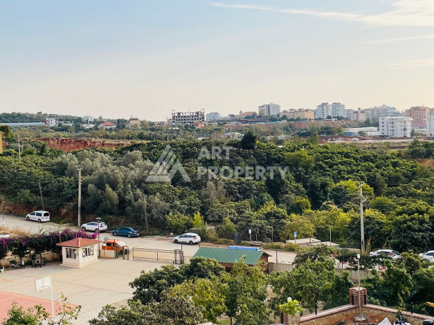 Меблированные апартаменты в престижном районе Оба планировки 1+1, 65м2 - Ракурс 22