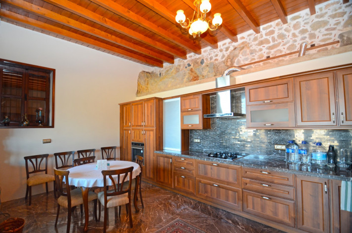 Эксклюзивный дом в Османском стиле с панорамным видом на Аланью! 350м2 - Ракурс 16