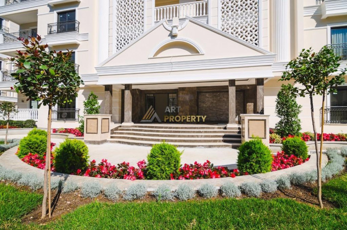 Квартира 1+1 с мебелью в самом лучшем комплексе Алании, 65 м2 - Ракурс 45