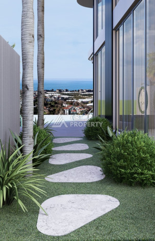 Вилла на завершающей стадии строительства с прекрасными видами на замок Кале и море - Ракурс 6