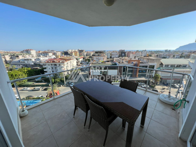 Апартаменты с потрясающим видом на море и город в районе Джикджилли, 2+1 - Ракурс 2