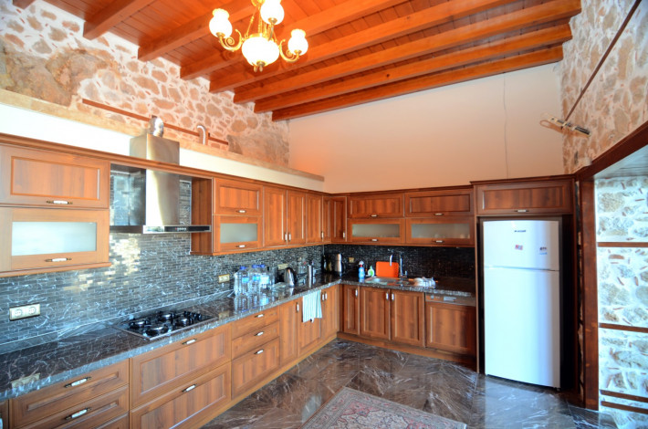 Эксклюзивный дом в Османском стиле с панорамным видом на Аланью! 350м2 - Ракурс 17