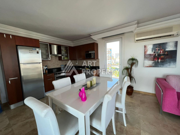 Апартаменты с потрясающим видом на море и город в районе Джикджилли, 2+1 - Ракурс 4