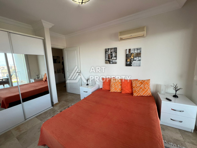 Апартаменты с потрясающим видом на море и город в районе Джикджилли, 2+1 - Ракурс 11